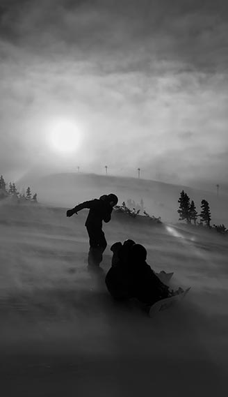 Snowboarders